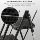 Escada Dobravel Antiderrapante Segurança 100% Onde Usar + Brinde