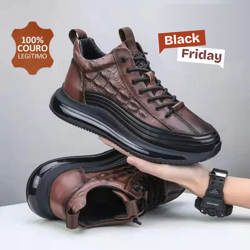 Tenis de Couro Original - Edição Premium [BLACK FRIDAY]
