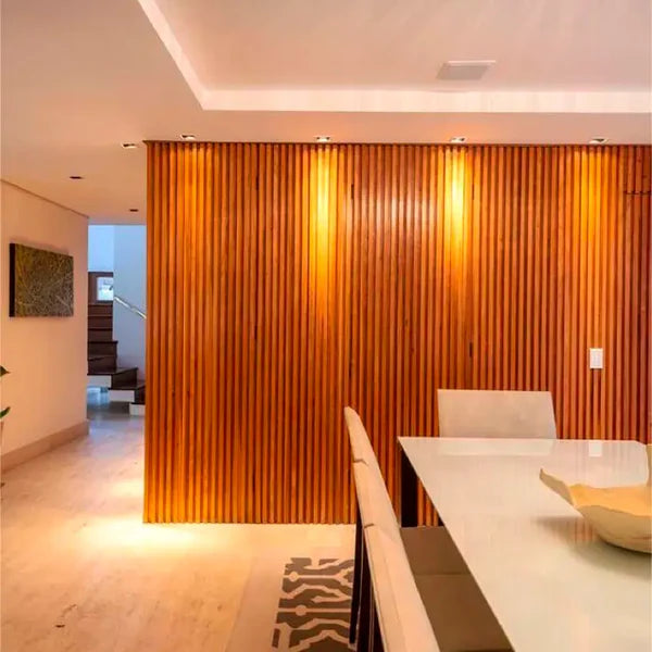 Kit de Painel Ripado Autocolante 3M - Direto da Fábrica